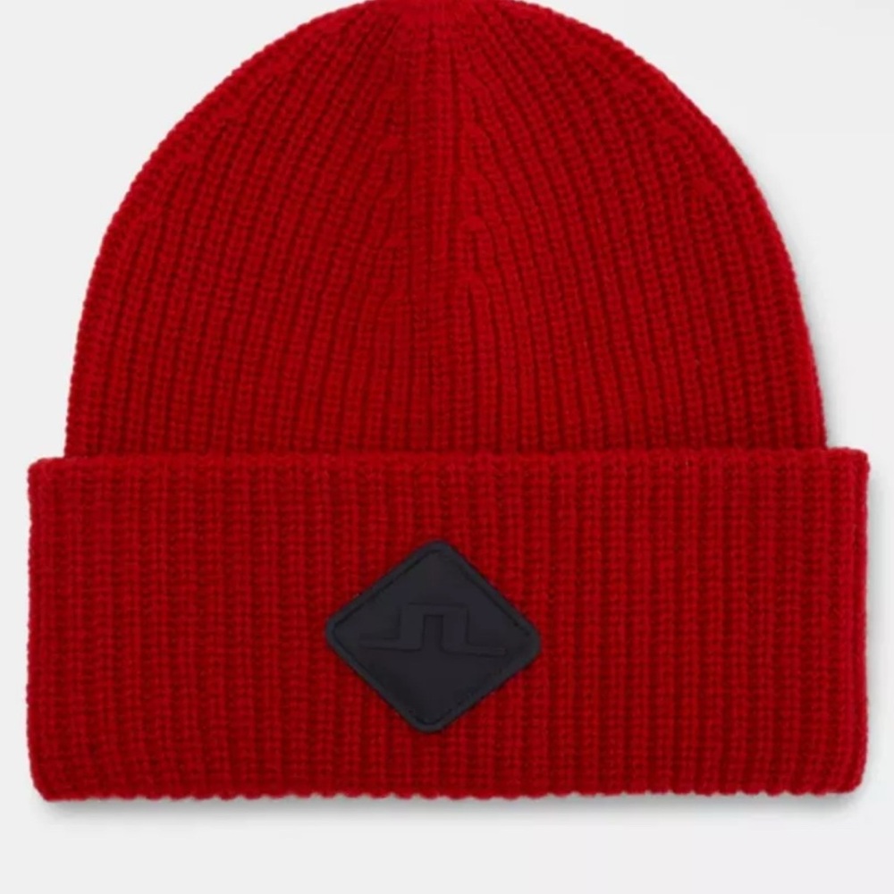 Red Knit Beanie